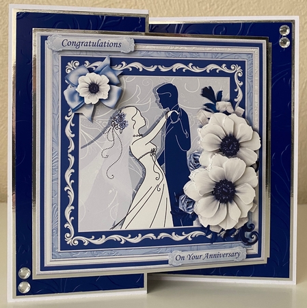 WEDDING BRIDE & GROOM 7.8 Decoupage & Inserts Bumper Kit by Erika Sissons