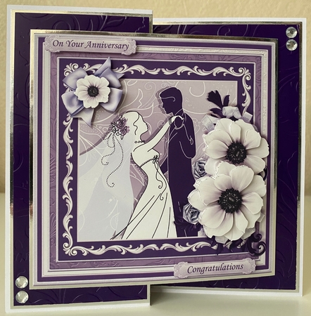 WEDDING BRIDE & GROOM 7.8 Decoupage & Inserts Bumper Kit by Erika Sissons