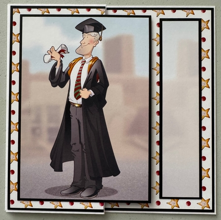 Graduation Dude Blonde by Erika Sissons