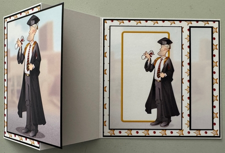 Graduation Dude Blonde Insert by Erika Sissons