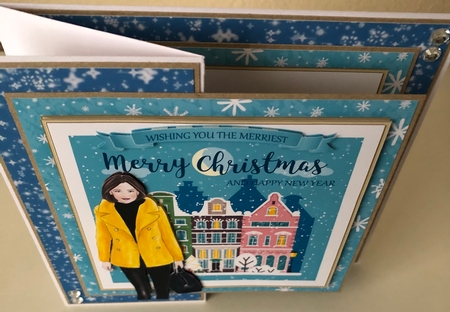 Winter City Girl 6 Mini Kit by Erika Sissons
