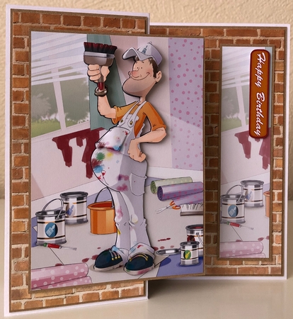 Painter and Decorator Dude by Erika Sissons