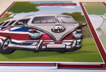 Camper Van Union Jack by Erika Sissons