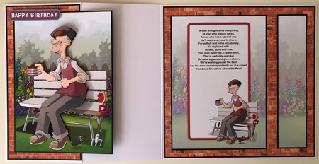 Gardening Dude 2 Insert by Erika Sissons
