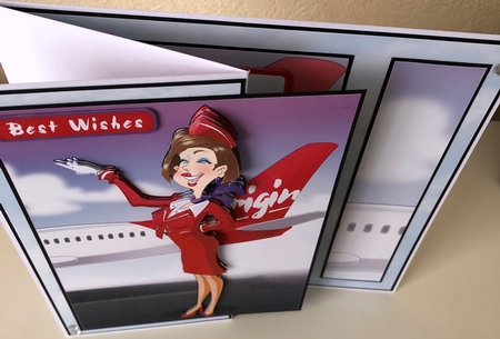 Air Hostess Red by Erika Sissons
