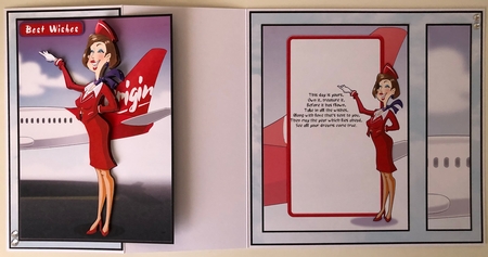 Air Hostess Red by Erika Sissons