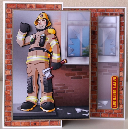 Fireman Dude Sand Uniform by Erika Sissons