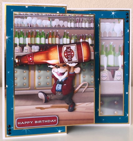 Mr Beer Mouse by Erika Sissons