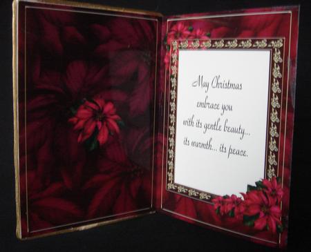 Poinsettia Insert by Erma Thompson