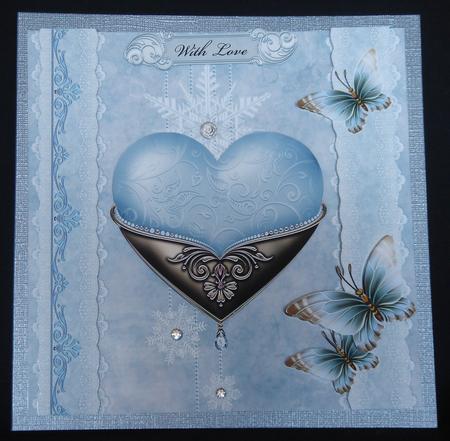 Blue Heart by Erma Thompson