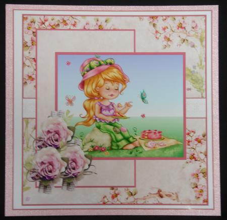 Birthday Girl Quick Card by Erma Thompson