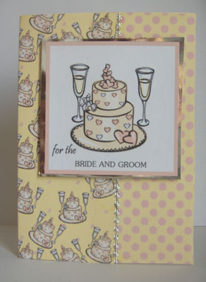 Bride and Groom Toppers by Ester Collins