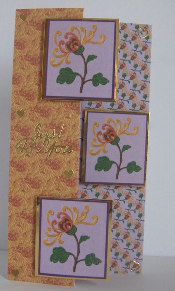 November Chrysanthemum Toppers by Ester Collins