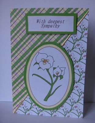 With Sympathy Toppers by Ester Collins