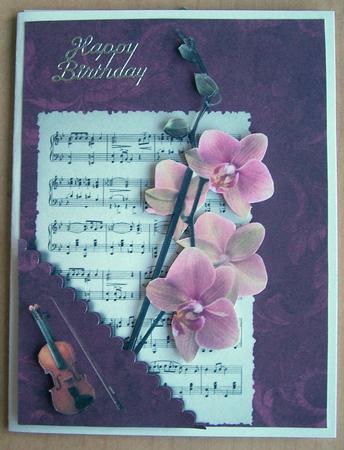 Orchids & Violins by Eunice Roberts