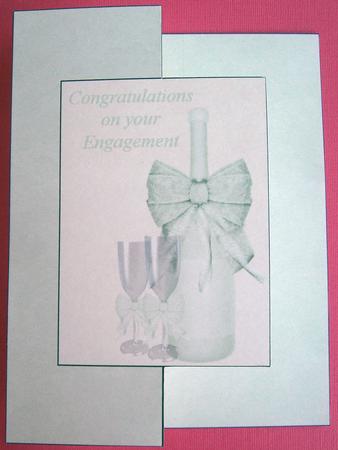 Congratulations on Your Engagement Fold Back by Eunice Roberts