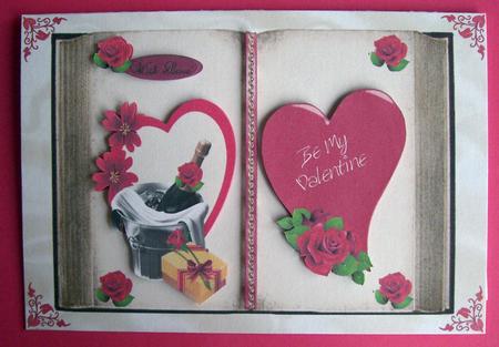 Beautiful Book of Romance, A4 Topper by Eunice Roberts