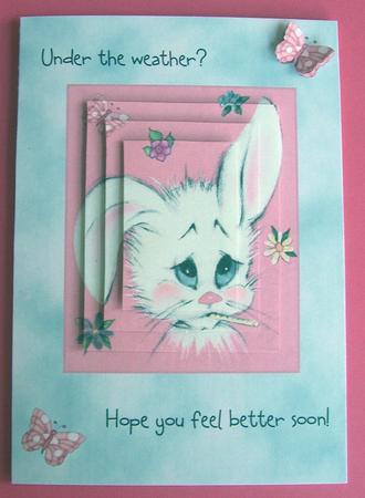 Get Well Soon Rabbit by Eunice Roberts