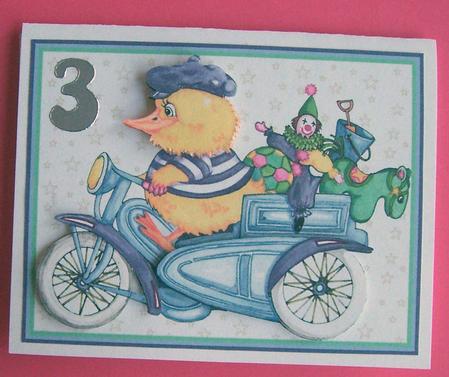 Biker Duck by Eunice Roberts
