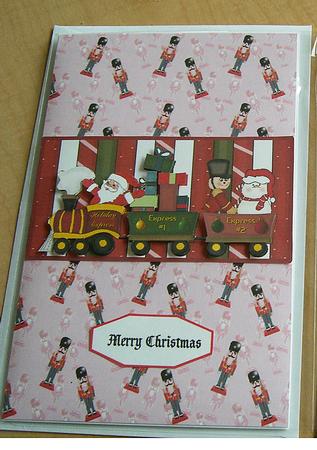 Santa's Christmas Train #2 by Eunice Roberts