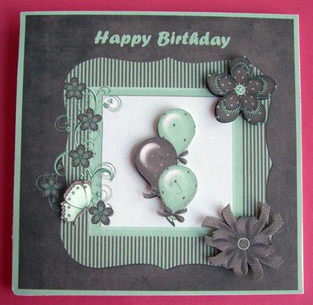 Chocolate & Mint - Birthday by Eunice Roberts