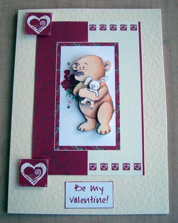 Hunni Bear with Toodles by Eunice Roberts