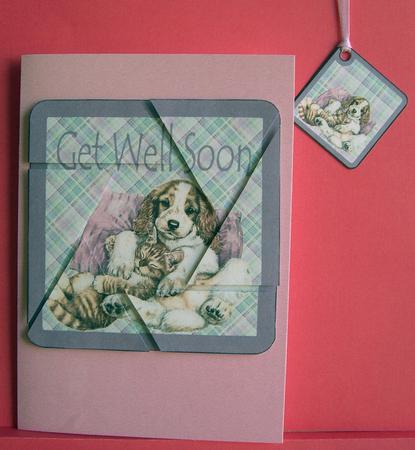 Get Well Soon Camera Eye Stacker by Eunice Roberts