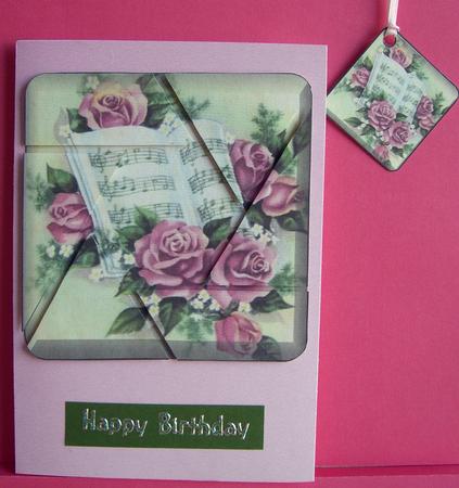 Song of Roses Camera Eye Stacker by Eunice Roberts