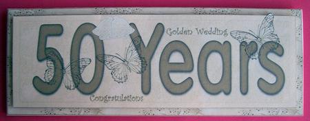 Golden Wedding Dl by Eunice Roberts