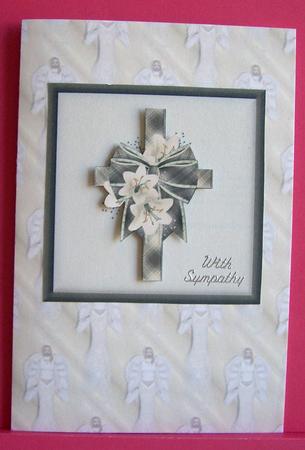 Sympathy Angel Vellum by Eunice Roberts