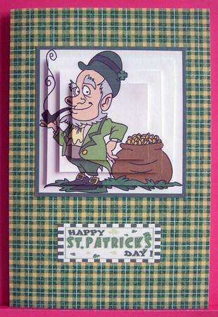 Happy Irish Pyramid by Eunice Roberts