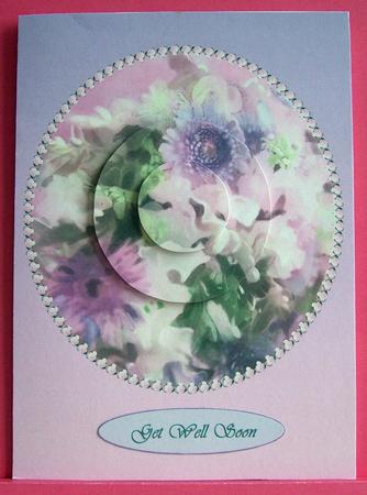 Purple Plate by Eunice Roberts