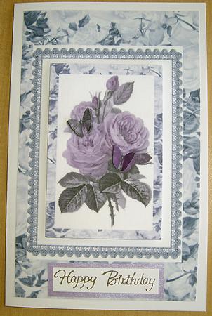 A4 Lilac Flowers by Eunice Roberts