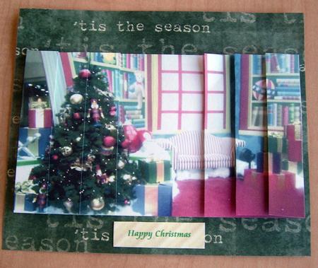 Christmas Morning Side Stacker by Eunice Roberts