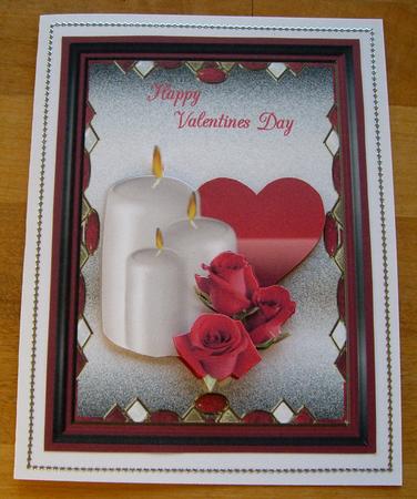 Candlelight and Roses by Eunice Roberts