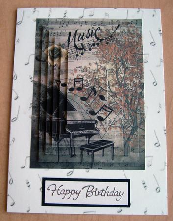 Musical Note Background 2 by Eunice Roberts