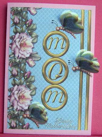 Butterflies and Roses by Eunice Roberts