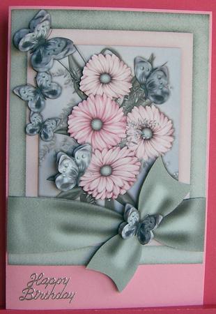 Fresh Spring Bouquet Decoupage by Eunice Roberts