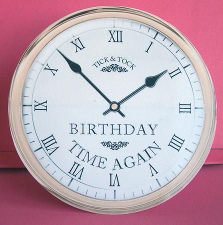 Birthday Clock Rock N Roll Kit with Envelope and Insert by Eunice Roberts