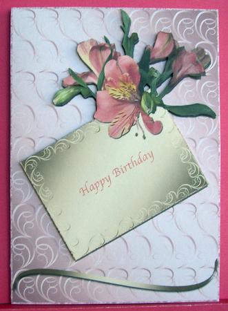 Birthday / Thank You / Congratulations Card 3 by Eunice Roberts