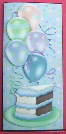 Voucher Card - Birthday Male by Eunice Roberts