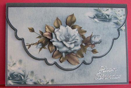 Blue Rose by Eunice Roberts