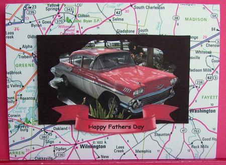Antique Chevrolet Pyramid and Topper by Eunice Roberts