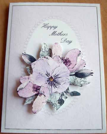 A4 Posy & Pearls for Mothers Day by Eunice Roberts
