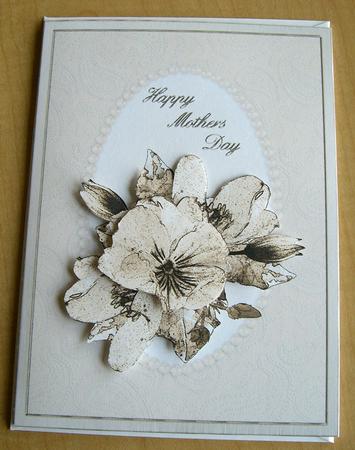 A4 Posy & Pearls for Mothers Day by Eunice Roberts