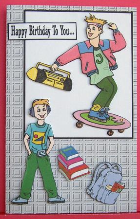 Skateboarding by Eunice Roberts