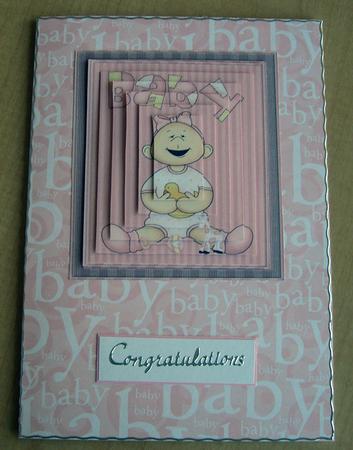 Baby Girl Pyramid by Eunice Roberts