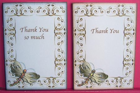 Swirly Frame & Jeweled Dragonfly Note Papers 2 by Eunice Roberts