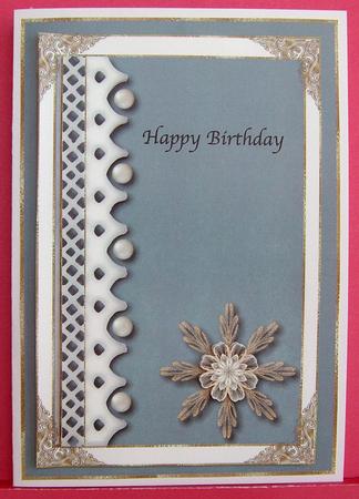 2 Blank Card Fronts in Williamsburg Blue by Eunice Roberts