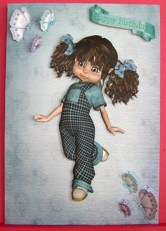A4 Kiki Girl by Eunice Roberts